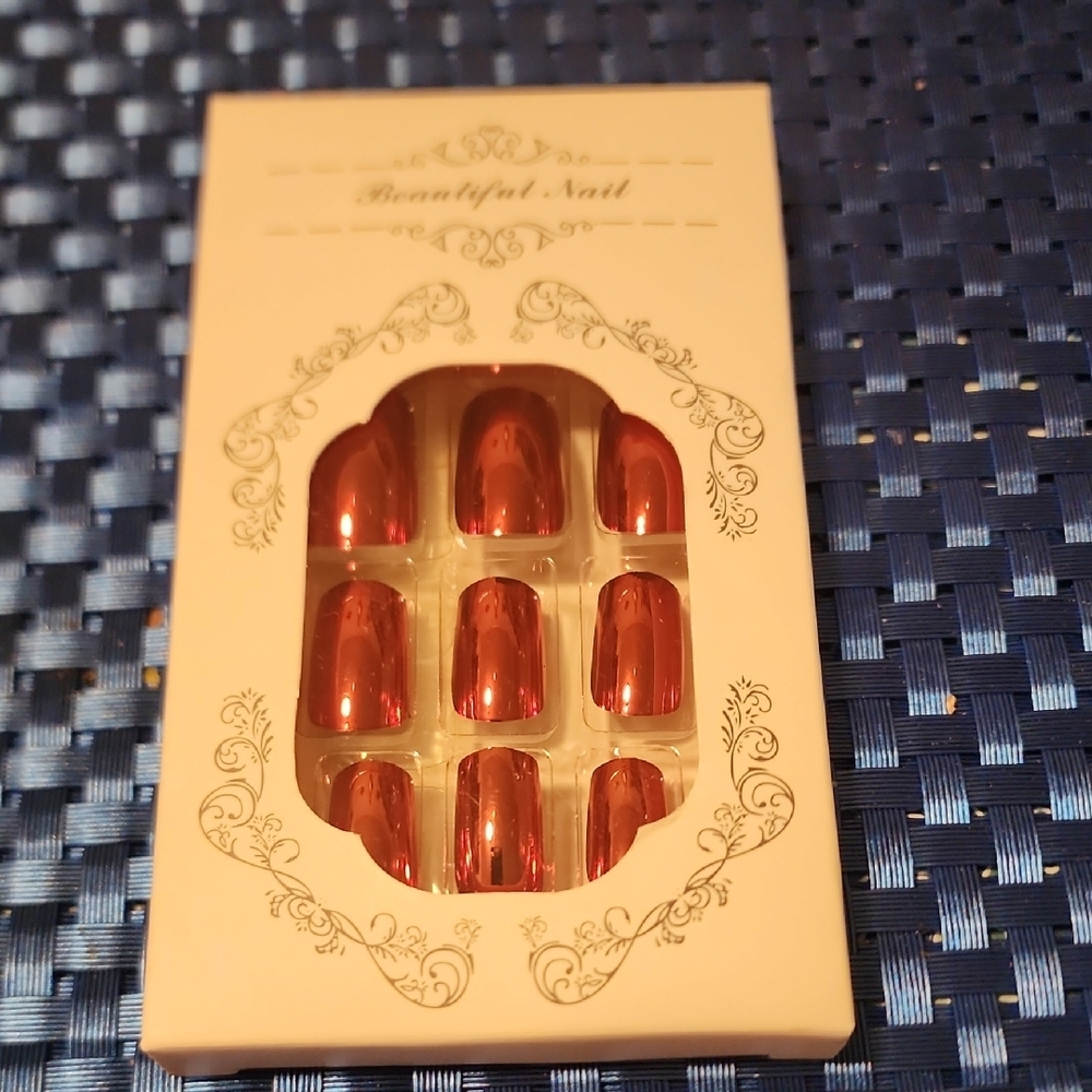 Beautiful Nail Red Press-On Nails